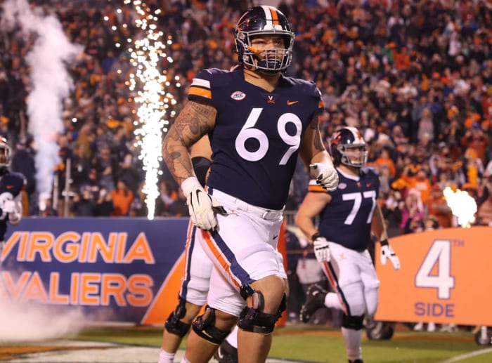 Chris Glaser, Virginia Cavaliers football